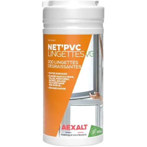 Lingettes d&eacute;graissantes 200 unit&eacute;s photo du produit