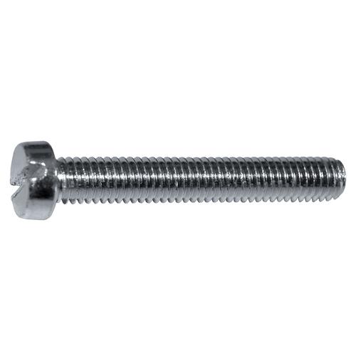 VIS METAUX TC FENDUE DIN 84 ACIER ZINGUE CL 4.8 photo du produit