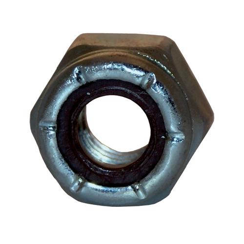 ECROU FREIN BAGUE NYLON PAS UNC INOX A2 photo du produit