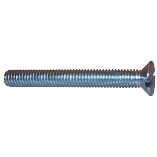 VIS METAUX TF FENDUE DIN 963 ACIER ZINGUE CL 4.8 photo du produit