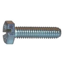 VIS TH FENDUE DIN 933 ACIER ZINGUE CL 8.8 photo du produit