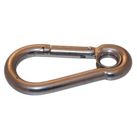 MOUSQUETON ALPIN A ŒIL INOX A4 photo du produit