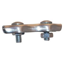 SERRE CABLE PLAT DOUBLE INOX A4 photo du produit