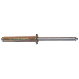 RIVET POP ISO 15979 TETE PLATE TOUT ACIER photo du produit