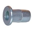 ECROU A SERTIR TP OUVERT ACIER ZINGUE photo du produit