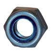 ECROU FREIN BAGUE NYLON DIN 985 CL.8 ACIER ZINGUE photo du produit
