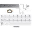 RONDELLE SERIE Z NFE 2513 ACIER ZINGUE photo du produit Vue arrière S